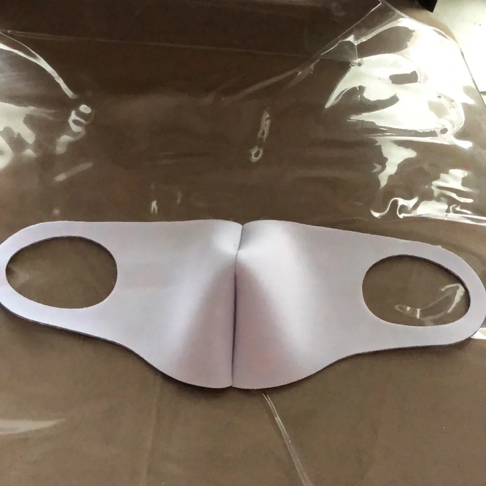 Blue Paisley Mask